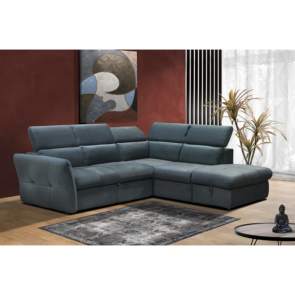 MONSERAT ΚΑΝΑΠΕΣ ΚΡΕΒΑΤΙ ΓΩΝΙΑ ΔΕΞΙΑ PETROL 254x224x90 MONSERAT ΚΑΝΑΠΕΣ ΚΡΕΒΑΤΙ ΓΩΝΙΑ ΔΕΞΙΑ PETROL 254x224x90