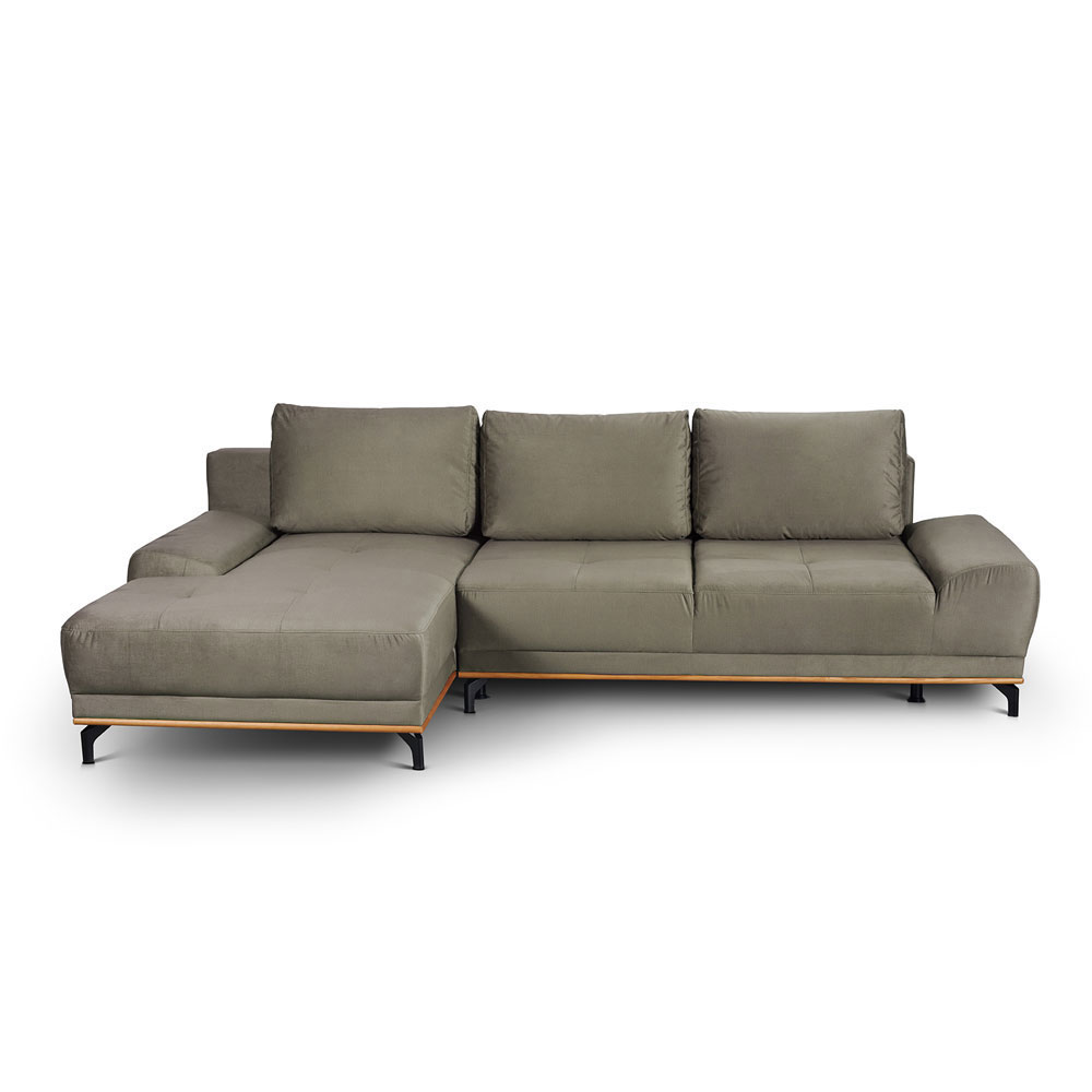 NATURA ΚΑΝΑΠΕΣ ΚΡΕΒΑΤΙ ΓΩΝΙΑ ΑΡΙΣΤΕΡΗ TAUPE 283x164x90 NATURA ΚΑΝΑΠΕΣ ΚΡΕΒΑΤΙ ΓΩΝΙΑ ΑΡΙΣΤΕΡΗ TAUPE 283x164x90