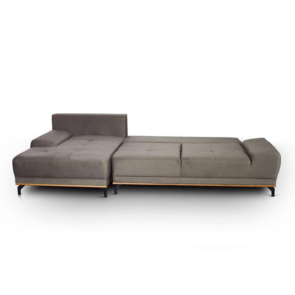 NATURA ΚΑΝΑΠΕΣ ΚΡΕΒΑΤΙ ΓΩΝΙΑ ΑΡΙΣΤΕΡΗ TAUPE 283x164x90 NATURA ΚΑΝΑΠΕΣ ΚΡΕΒΑΤΙ ΓΩΝΙΑ ΑΡΙΣΤΕΡΗ TAUPE 283x164x90