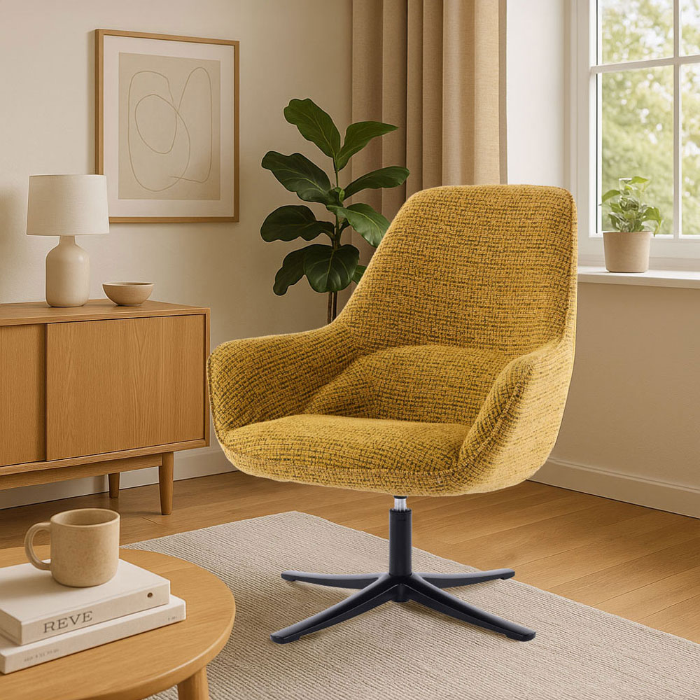 TIFFANY ΠΟΛΥΘΡΟΝΑ ΠΕΡΙΣΤΡΕΦΟΜΕΝΗ ΚΙΤΡΙΝΟ ΜΕ PATTERN 80x75x90