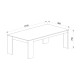INTRO ΤΡΑΠΕΖΙ CEMENT ΣΚΟΥΡΟ SONOMA ΣΚΟΥΡΟ 170x90x76