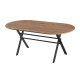 METRON ΤΡΑΠΕΖΙ SONOMA 180x90x76 METRON ΤΡΑΠΕΖΙ SONOMA 180x90x76
