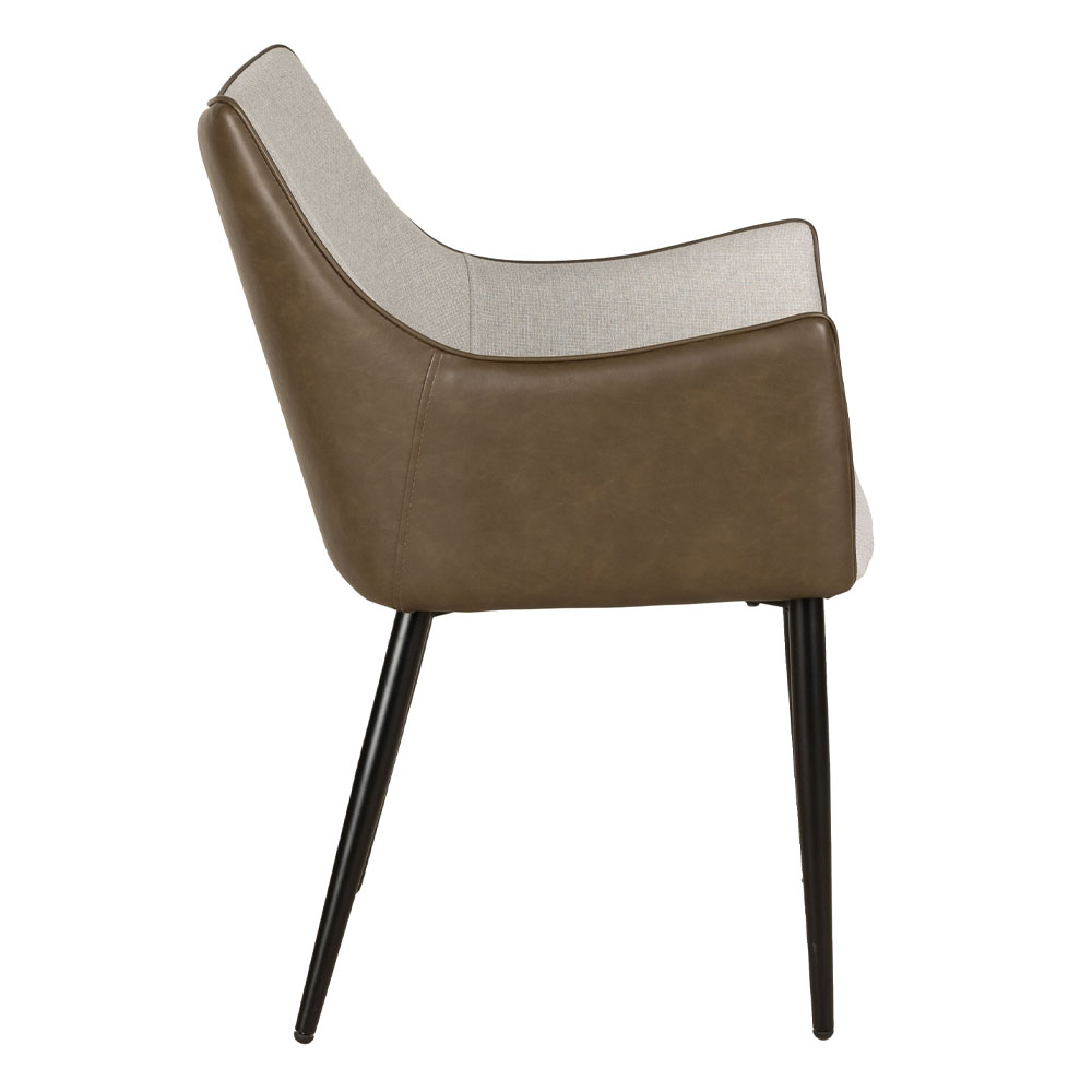 MALONE ΚΑΡΕΚΛΑ ΠΟΛΥΘΡΟΝΑ BEIGE ΛΑΔΙ 46x61x86.5