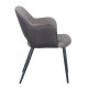 ASCOT ΚΑΡΕΚΛΑ ΚΑΦΕ ΣΚΟΥΡΟ 60x63.5x79