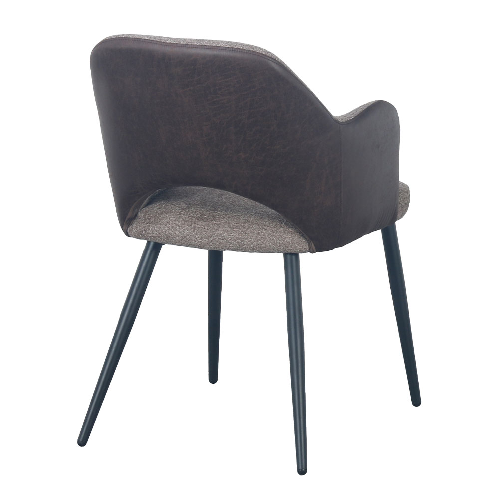 ASCOT ΚΑΡΕΚΛΑ ΚΑΦΕ ΣΚΟΥΡΟ 60x63.5x79