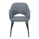 ASCOT ΚΑΡΕΚΛΑ ΓΚΡΙ ΣΚΟΥΡΟ 60x63.5x79
