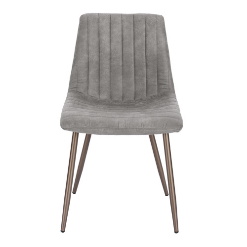STRIPES ΚΑΡΕΚΛΑ ΓΚΡΙ GUNMETAL 48x56x80