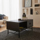 KIMONO COFFEE TABLE 1ΣΥΡΤΑΡΙ ΜΑΥΡΟ 100x59x50.2