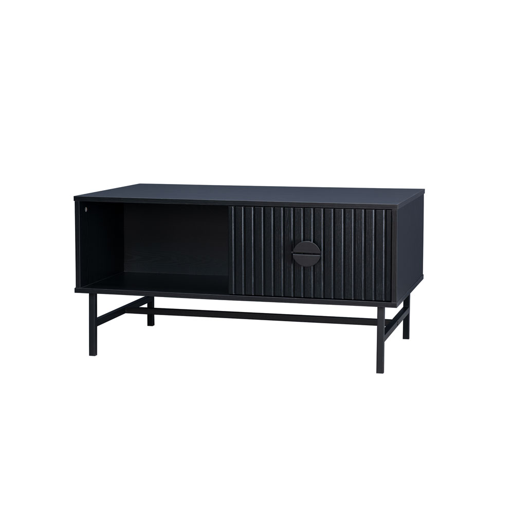 KIMONO COFFEE TABLE 1ΣΥΡΤΑΡΙ ΜΑΥΡΟ 100x59x50.2