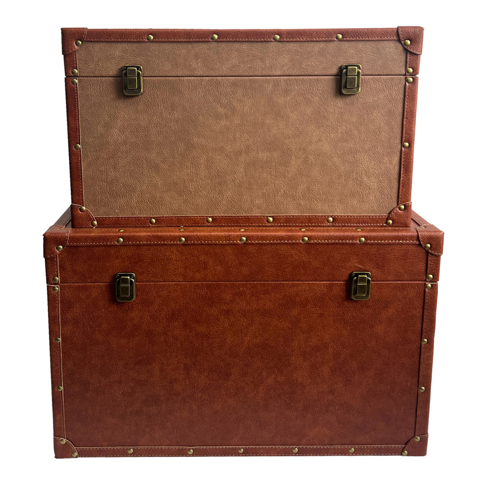 BRYST ΜΠΑΟΥΛΑ SET 2ΤΜΧ COGNAC PURO 64x40x40