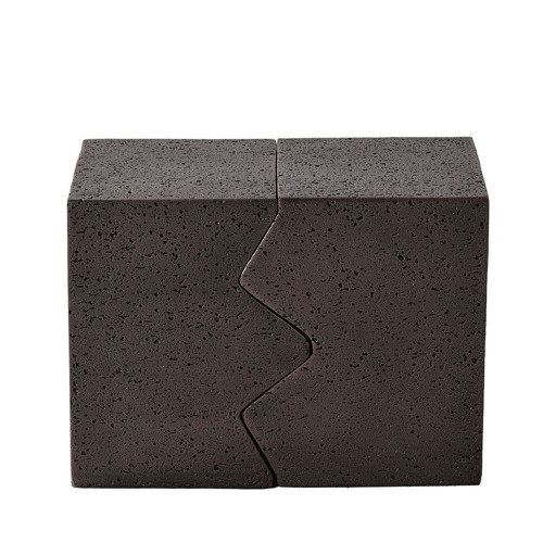 ABRACO SIDE TABLE SET 2ΤΕΜ MOCCA 60x30x46