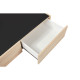 CUBIUS COFFEE TABLE ΦΥΣΙΚΟ ΦΙΜΕ ΜΑΥΡΟ 118x59x33