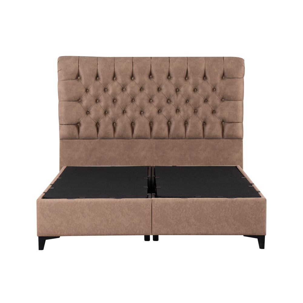 CHESTER ΚΡΕΒΑΤΙ ΜΕ ΑΠΟΘΗΚ. ΧΩΡΟ (ΓΙΑ ΣΤΡΩΜΑ 160x200cm) PURO 14-619 223x160x138