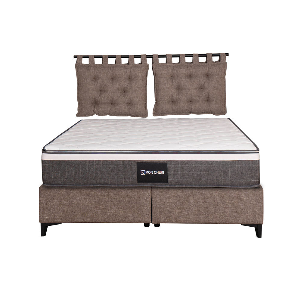 HANG ΜΑΞΙΛΑΡΙ ΚΕΦΑΛΑΡΙΟΥ SET 2ΤΕΜ ΓΚΡΙ ΚΑΦΕ 20-914 70x10x50