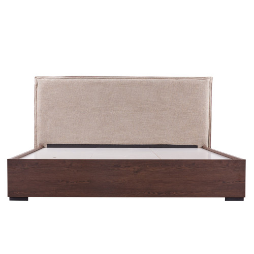 NUEZ ΚΡΕΒΑΤΙ (ΓΙΑ ΣΤΡΩΜΑ 160x200cm) ΚΑΡΥΔΙ 162x202x120