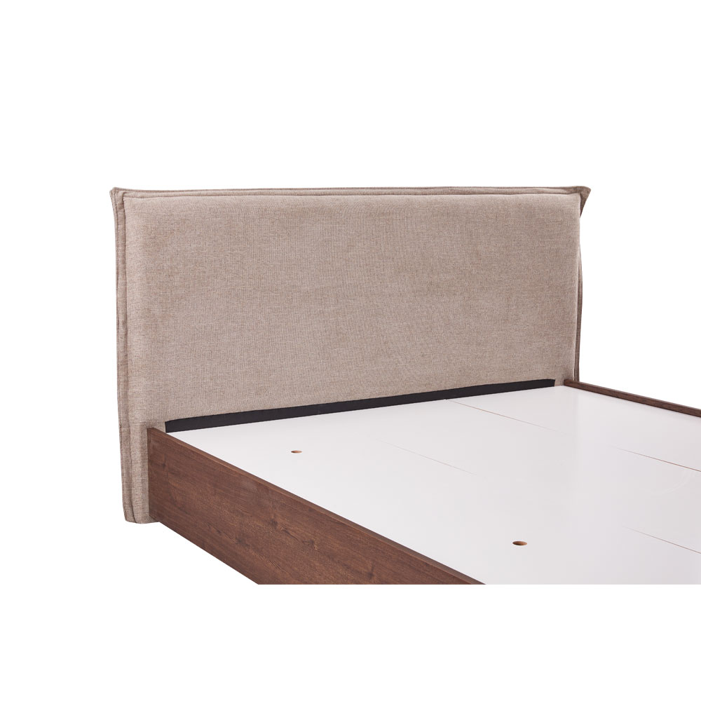 NUEZ ΚΡΕΒΑΤΙ (ΓΙΑ ΣΤΡΩΜΑ 160x200cm) ΚΑΡΥΔΙ 162x202x120