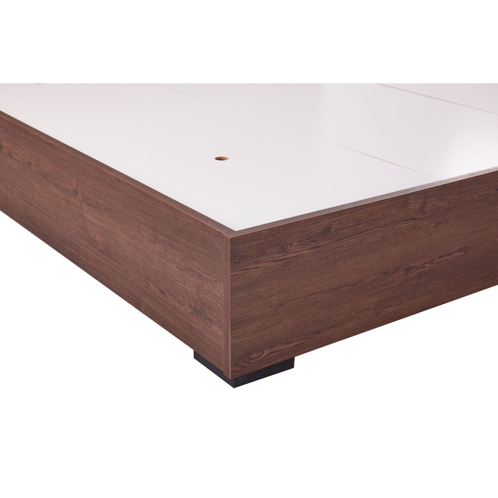 NUEZ ΚΡΕΒΑΤΙ (ΓΙΑ ΣΤΡΩΜΑ 160x200cm) ΚΑΡΥΔΙ 162x202x120