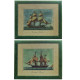 Artekko Artwork Trois-Mats Phoceen Κάδρο η Γαλέρα του Ναπολέοντα 2 pcs (58x48x2)cm