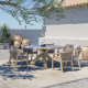 TERRAZZO ΤΡΑΠΕΖΙ TERRAZZO 150x150x76.3 TERRAZZO ΤΡΑΠΕΖΙ TERRAZZO 150x150x76.3
