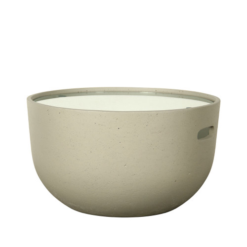 CAP COFFEE TABLE CEMENT ΑΝΟΙΧΤΟ 58x58x32