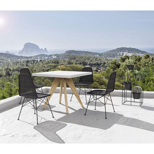 TERRAZZO ΤΡΑΠΕΖΙ TERRAZZO 90x90x75