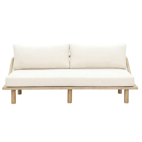 SIESTA ΚΑΝΑΠΕΣ ΚΡΕΒΑΤΙ ΦΥΣΙΚΟ CREAM 180x80x59