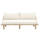SIESTA ΚΑΝΑΠΕΣ ΚΡΕΒΑΤΙ ΦΥΣΙΚΟ CREAM 180x80x59