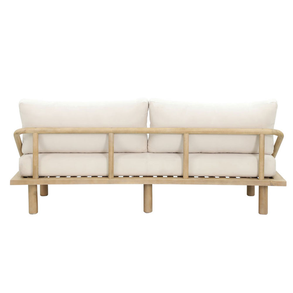 SIESTA ΚΑΝΑΠΕΣ ΚΡΕΒΑΤΙ ΦΥΣΙΚΟ CREAM 180x80x59