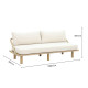 SIESTA ΚΑΝΑΠΕΣ ΚΡΕΒΑΤΙ ΦΥΣΙΚΟ CREAM 180x80x59