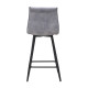 LINEA ΣΚΑΜΠΟ BAR ΓΚΡΙ SILVER 42x51x84
