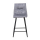 LINEA ΣΚΑΜΠΟ BAR ΓΚΡΙ SILVER 42x51x84
