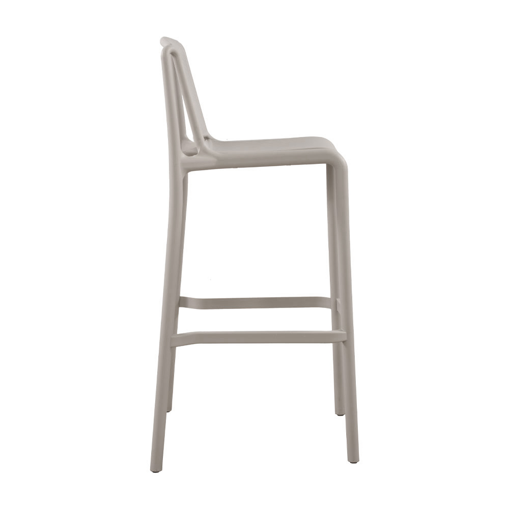 POLLY ΣΚΑΜΠΟ BAR ΓΚΡΙ ΑΝΟΙΧΤΟ 42x50x100.5