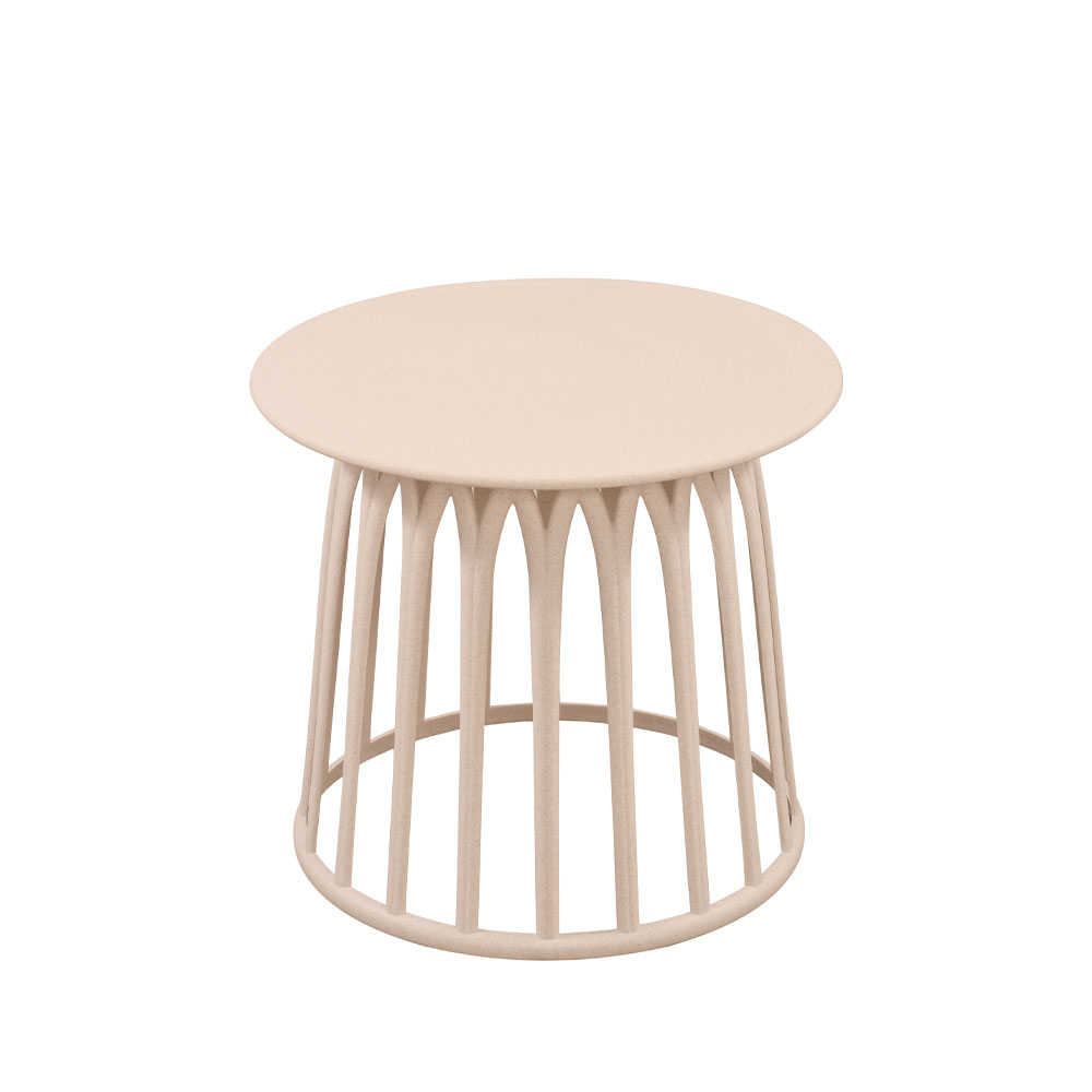 BASKET COFFEE TABLE TERRAZZO 49.5x49.5x44