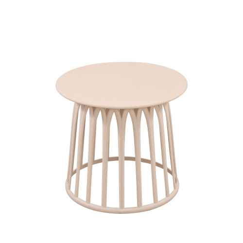 BASKET COFFEE TABLE TERRAZZO 49.5x49.5x44
