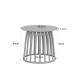 BASKET COFFEE TABLE TERRAZZO 49.5x49.5x44