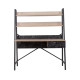 ATRIUM ΓΡΑΦΕΙΟ 1ΣΥΡΤΑΡΙ SONOMA ΜΑΥΡΟ ΠΕΤΡΑ 125x55x150