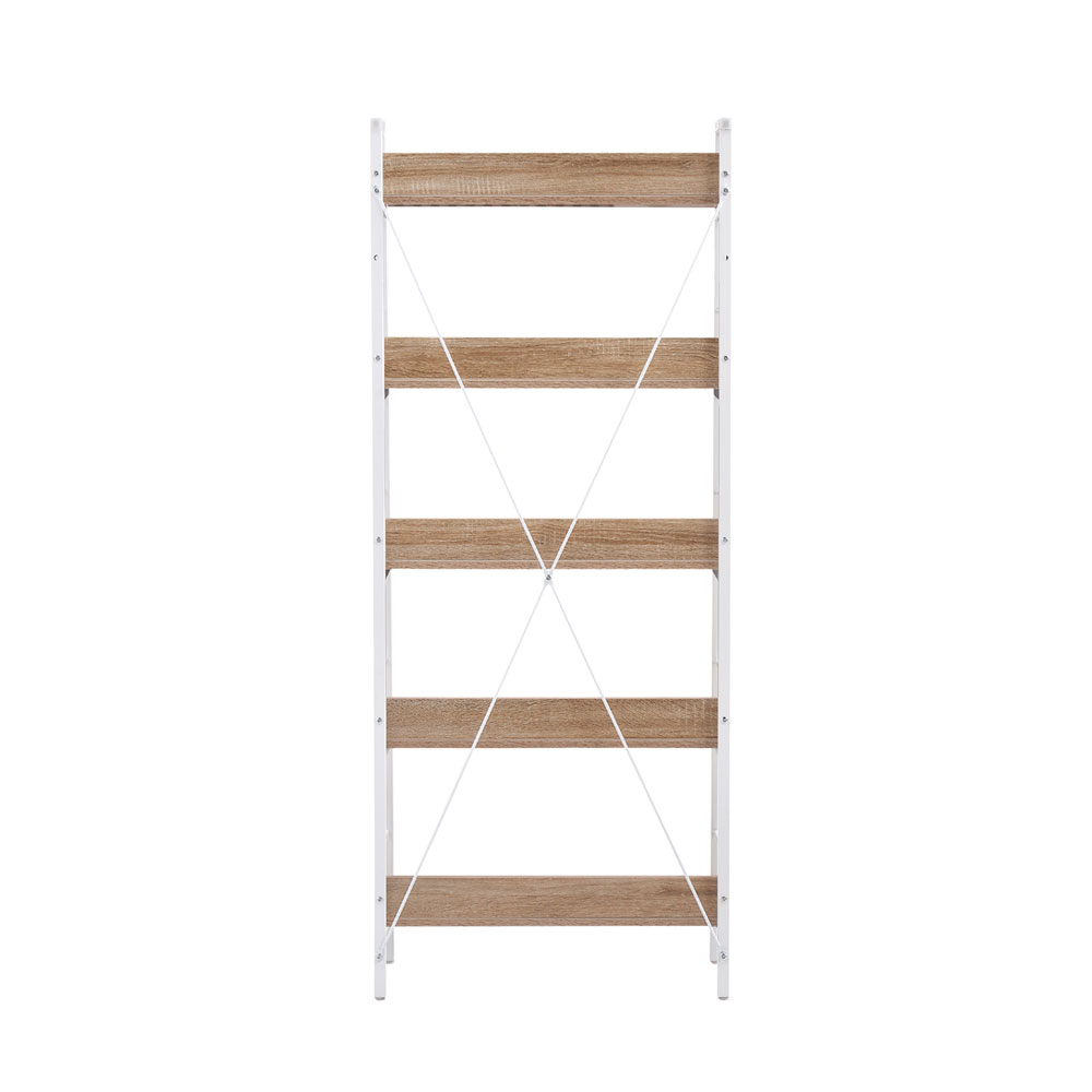 ONE STEP UP ΒΙΒΛΙΟΘΗΚΗ 5ΡΑΦΙΑ SONOMA ΛΕΥΚΟ 60x35x149