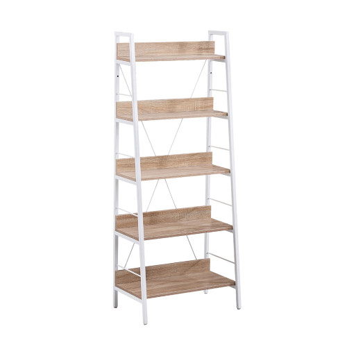 ONE STEP UP ΒΙΒΛΙΟΘΗΚΗ 5ΡΑΦΙΑ SONOMA ΛΕΥΚΟ 60x35x149