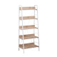 ONE STEP UP ΒΙΒΛΙΟΘΗΚΗ 5ΡΑΦΙΑ SONOMA ΛΕΥΚΟ 60x35x149