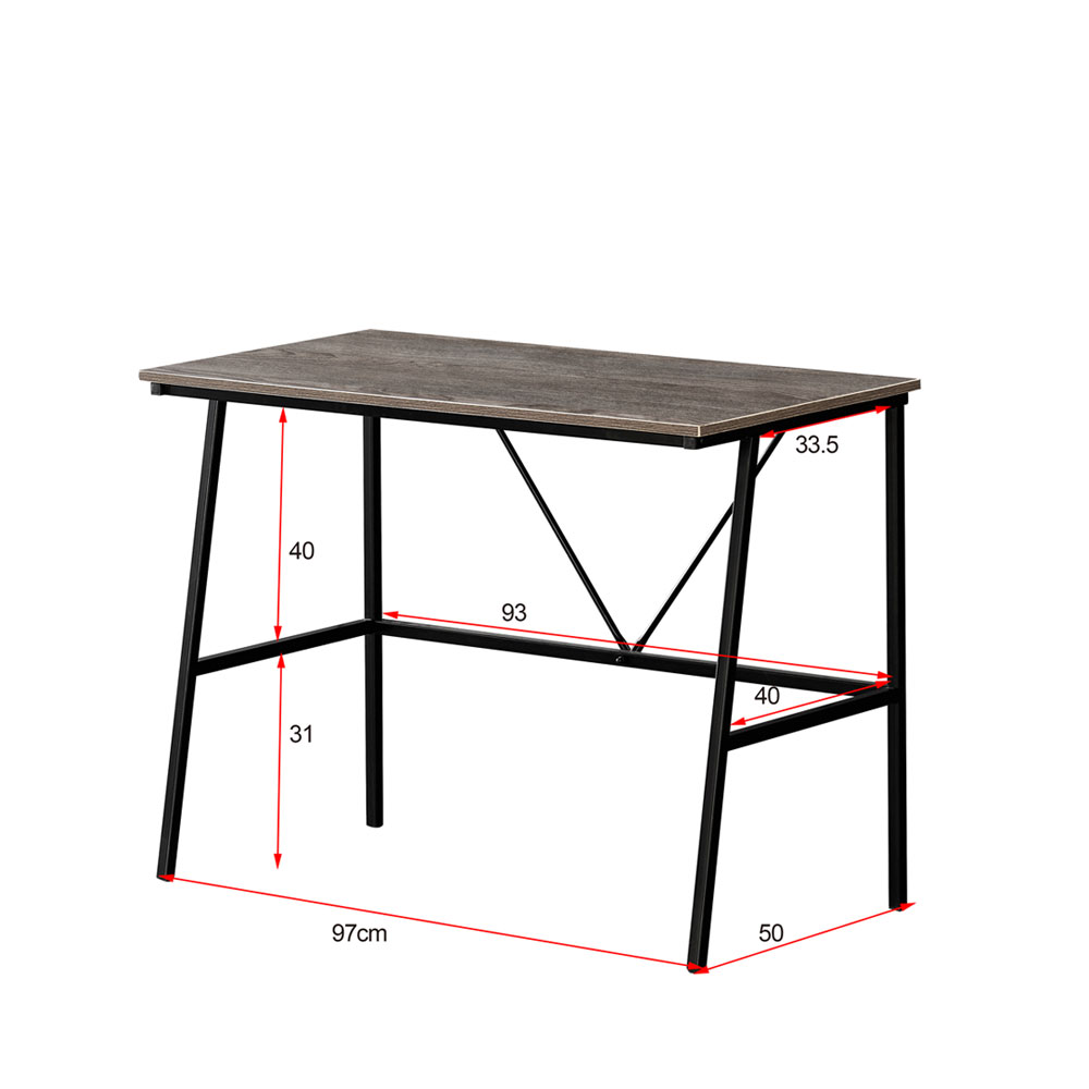 SO SIMPLE ΓΡΑΦΕΙΟ SONOMA ΜΑΥΡΟ 100x54x75