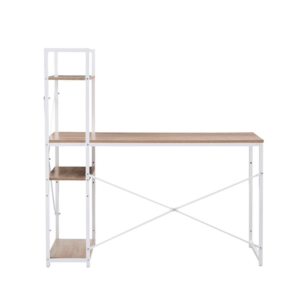 TORRE ΓΡΑΦΕΙΟ ΒΙΒΛΙΟΘΗΚΗ SONOMA ΛΕΥΚΟ 120x60x121