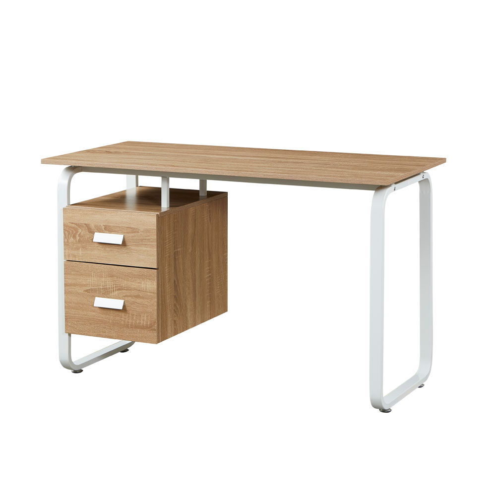 VOLER ΓΡΑΦΕΙΟ 2ΣΥΡΤΑΡΙΑ ΦΥΣΙΚΟ ΛΕΥΚΟ 120x60x75
