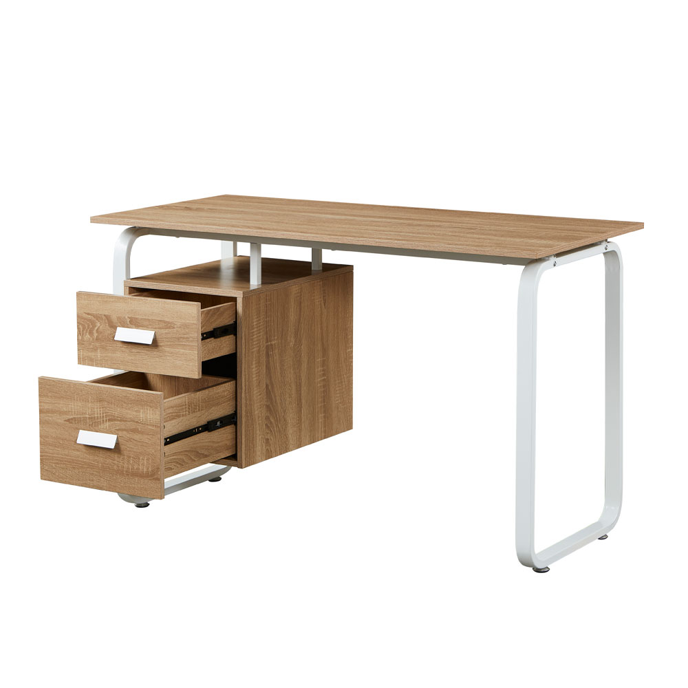 VOLER ΓΡΑΦΕΙΟ 2ΣΥΡΤΑΡΙΑ ΦΥΣΙΚΟ ΛΕΥΚΟ 120x60x75