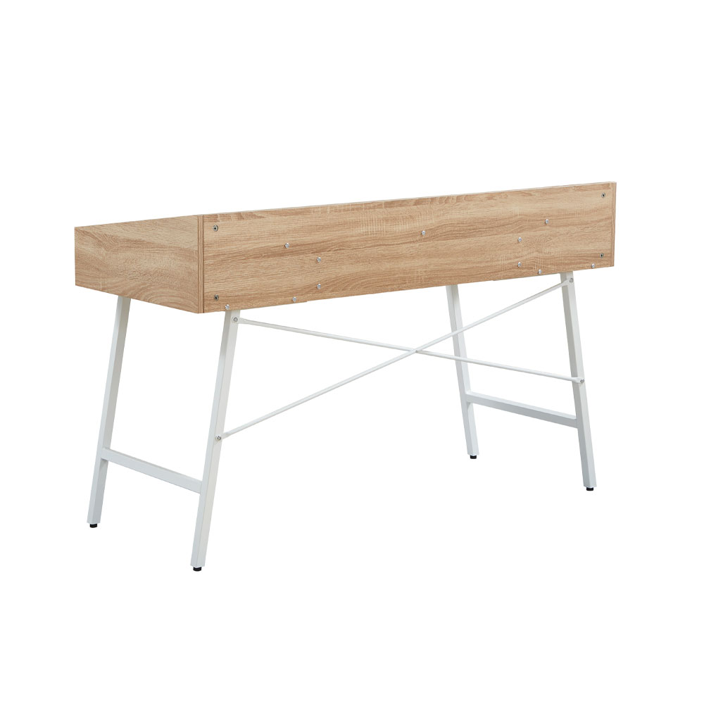 GROTTA ΓΡΑΦΕΙΟ 2ΣΥΡΤΑΡΙΑ ΦΥΣΙΚΟ ΛΕΥΚΟ 133x55.5x84