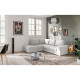 EDDI ΚΑΝΑΠΕΣ ΚΡΕΒΑΤΙ ΓΩΝΙΑ ΑΡΙΣΤΕΡΗ CREAM 248x213x90