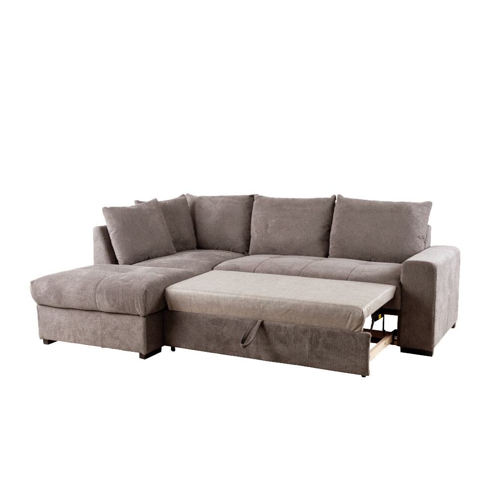 BILL ΚΑΝΑΠΕΣ ΚΡΕΒΑΤΙ ΓΩΝΙΑ ΑΡΙΣΤΕΡΗ TAUPE 241x173x94 BILL ΚΑΝΑΠΕΣ ΚΡΕΒΑΤΙ ΓΩΝΙΑ ΑΡΙΣΤΕΡΗ TAUPE 241x173x94
