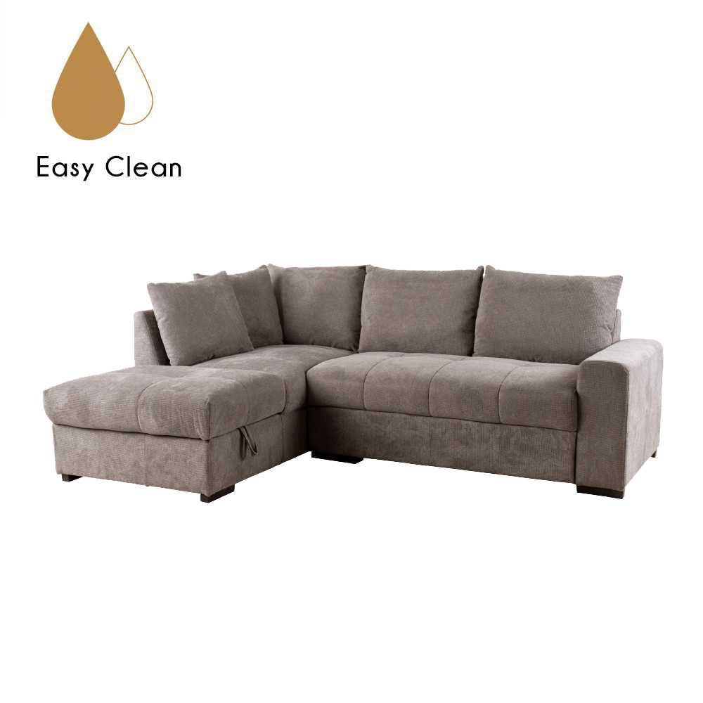 BILL ΚΑΝΑΠΕΣ ΚΡΕΒΑΤΙ ΓΩΝΙΑ ΑΡΙΣΤΕΡΗ TAUPE 241x173x94 BILL ΚΑΝΑΠΕΣ ΚΡΕΒΑΤΙ ΓΩΝΙΑ ΑΡΙΣΤΕΡΗ TAUPE 241x173x94