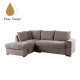 BILL ΚΑΝΑΠΕΣ ΚΡΕΒΑΤΙ ΓΩΝΙΑ ΑΡΙΣΤΕΡΗ TAUPE 241x173x94 BILL ΚΑΝΑΠΕΣ ΚΡΕΒΑΤΙ ΓΩΝΙΑ ΑΡΙΣΤΕΡΗ TAUPE 241x173x94