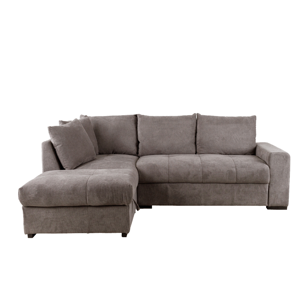 BILL ΚΑΝΑΠΕΣ ΚΡΕΒΑΤΙ ΓΩΝΙΑ ΑΡΙΣΤΕΡΗ TAUPE 241x173x94 BILL ΚΑΝΑΠΕΣ ΚΡΕΒΑΤΙ ΓΩΝΙΑ ΑΡΙΣΤΕΡΗ TAUPE 241x173x94