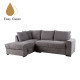 BILL ΚΑΝΑΠΕΣ ΚΡΕΒΑΤΙ ΓΩΝΙΑ ΑΡΙΣΤΕΡΗ STONE 241x173x94 BILL ΚΑΝΑΠΕΣ ΚΡΕΒΑΤΙ ΓΩΝΙΑ ΑΡΙΣΤΕΡΗ STONE 241x173x94